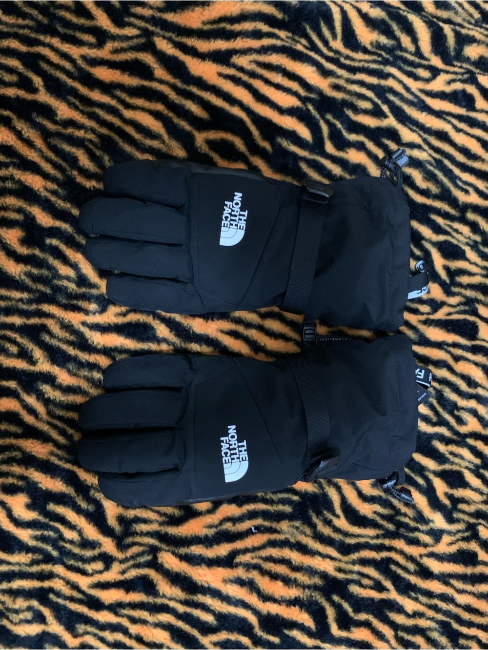 The North Face Black Jacket with Logo Tag